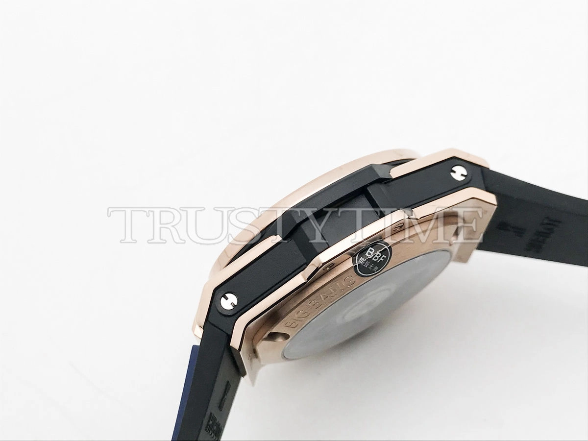 Копия часов Hublot Big Bang Unico King Gold Blue 42mm 441.OX.5181.RX