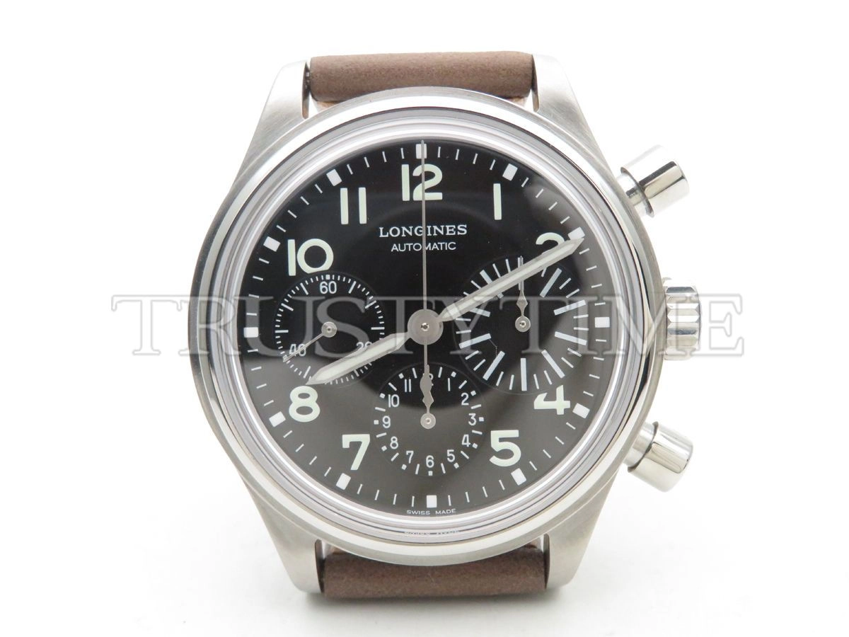 Копия часов Longines Avigation BigEye Chronograph L2.816.4.53.2