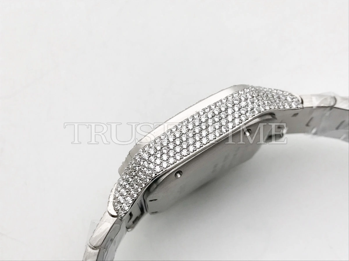 Копия часов Cartier Santos De Cartier 40 WSSA0018 Diamonds Арт. CR-0930