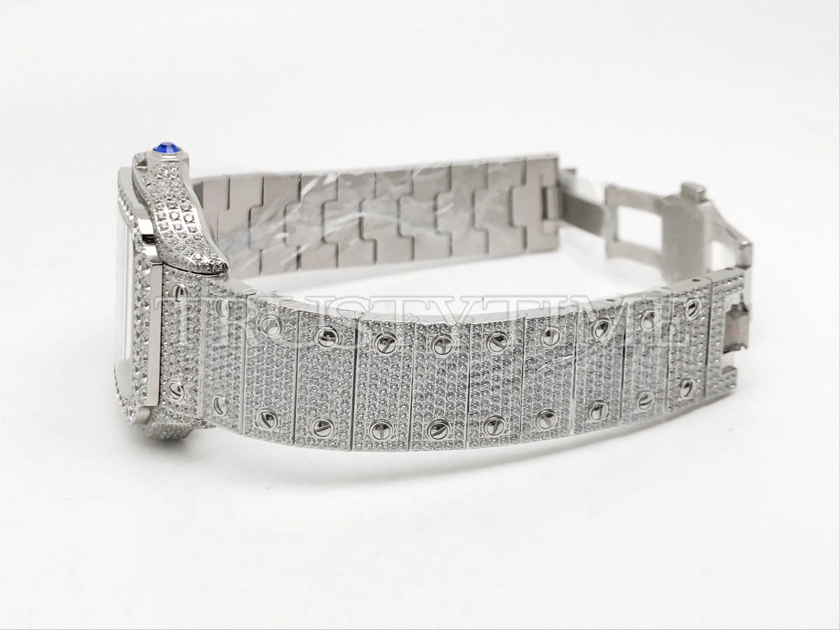 Копия часов Cartier Santos De Cartier 40 WSSA0018 Diamonds Арт. CR-0929