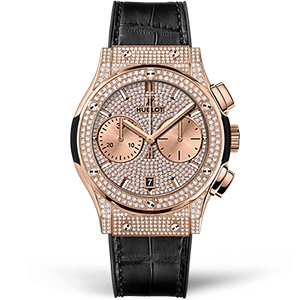 Копия часов Hublot Classic Fusion Chronograph 42mm 521.OX.9010.LR.1704