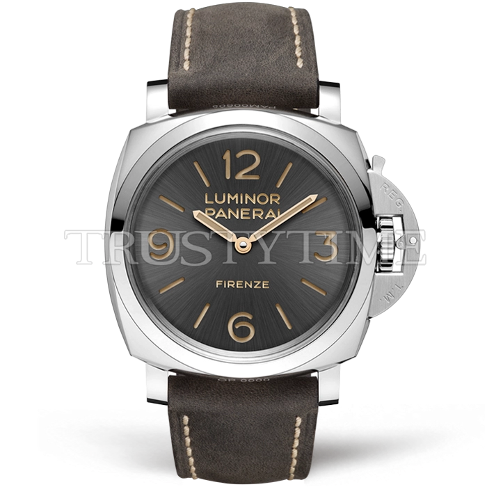 Реплика часов Panerai Luminor 1950 3 Days Firenze 47mm PAM00605 Арт.PN-0830 Копия часов Panerai Luminor 1950 3 Days Firenze 47mm PAM00605 Арт.PN-0830