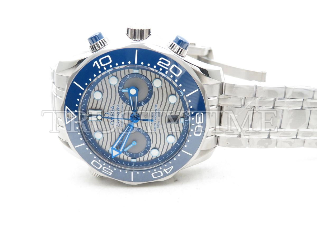 Копия часов Omega Seamaster Diver 300m Co‑Axial Master Chronometer Chronograph 44mm 210.30.44.51.06.001
