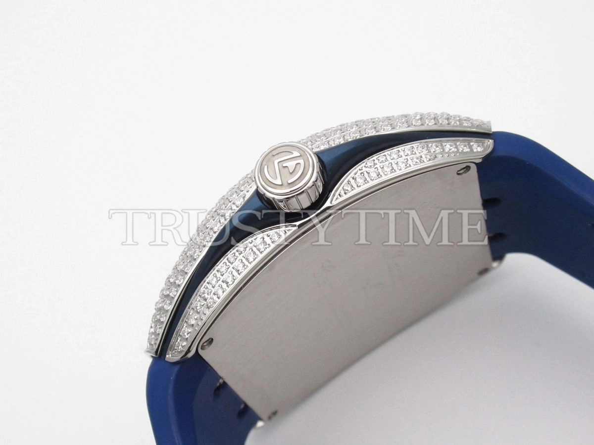 Копия часов Franck Muller Vanguard Yachting V 45 SC DT YACHT D NBR CD (BL) (OG) (BL.DIAM AC)