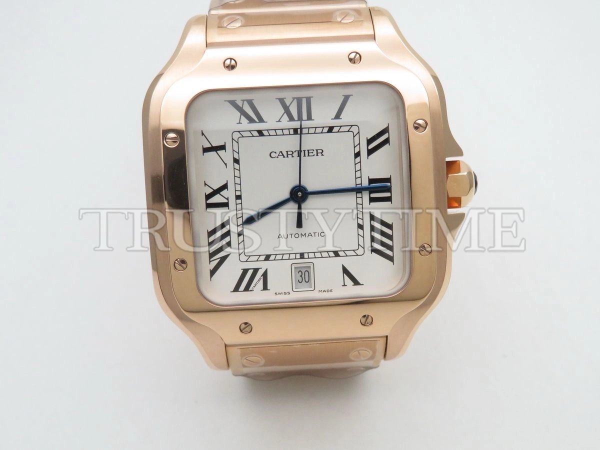 Копия часов Cartier Santos De Cartier 40 WGSA0018