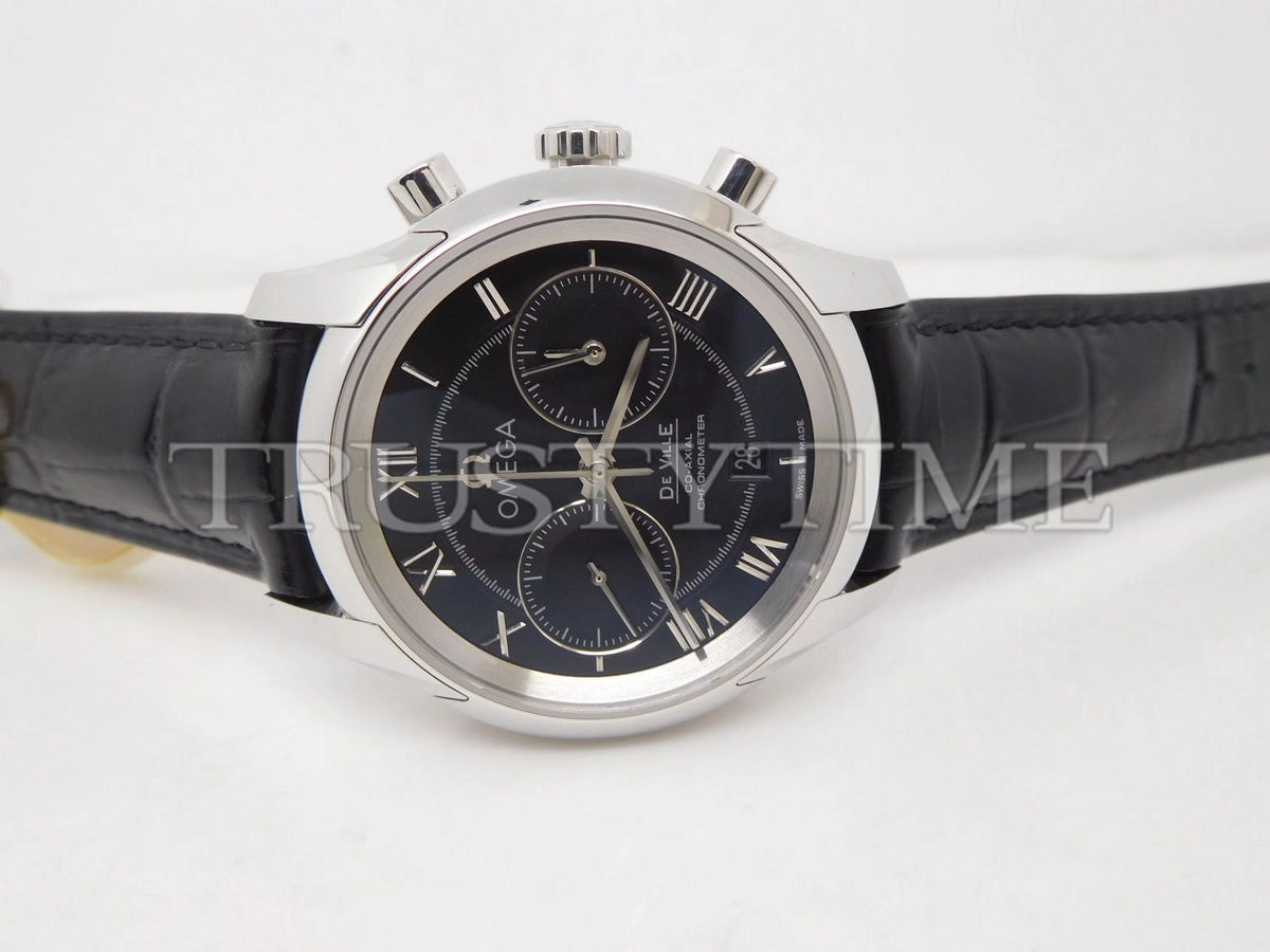 Копия часов Omega De Ville Co-Axial Chronograph 42mm 431.13.42.51.01.001