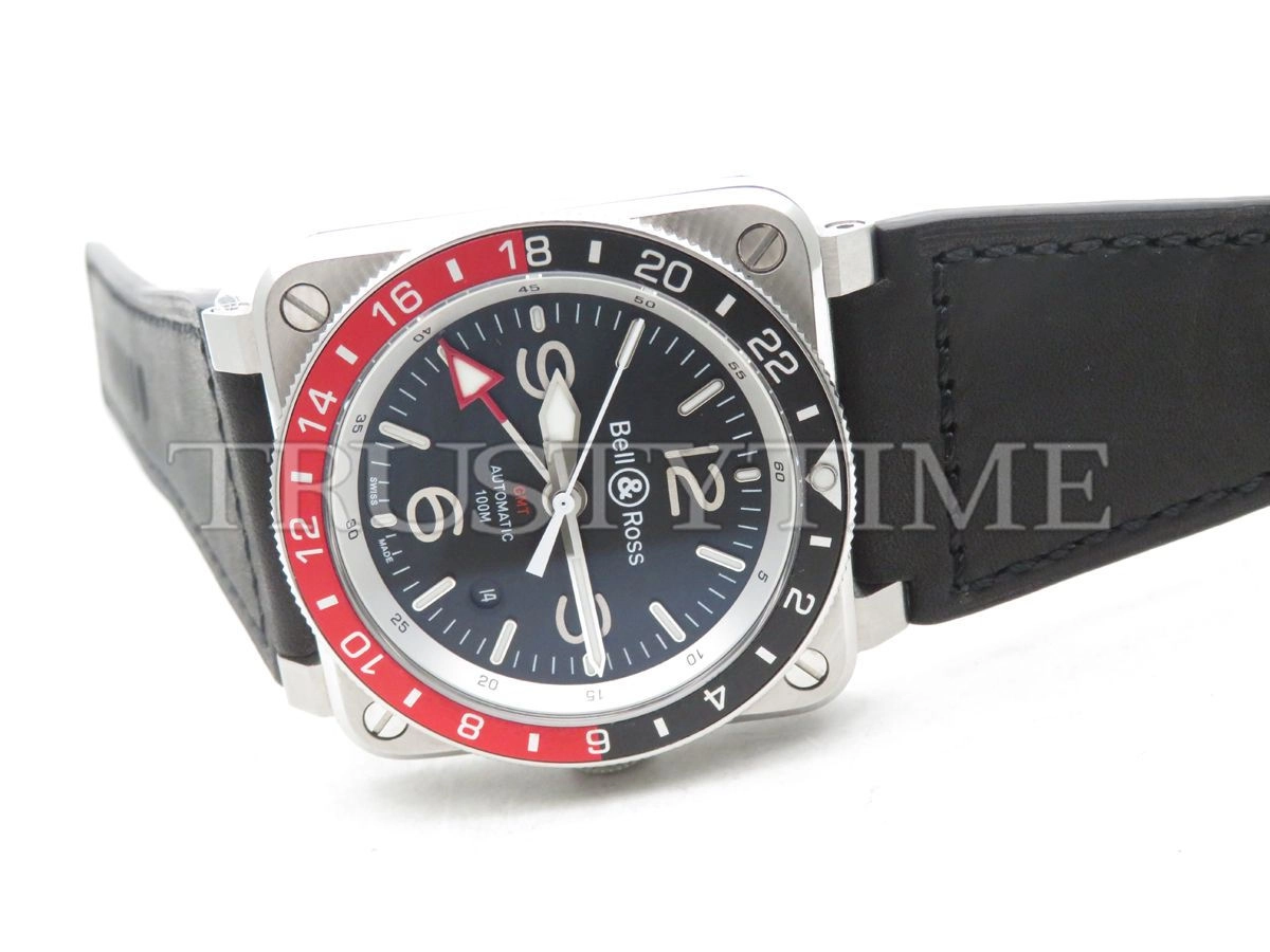 Копия часов Bell & Ross BR 03-93 GMT BR0393-BL-ST/SCA