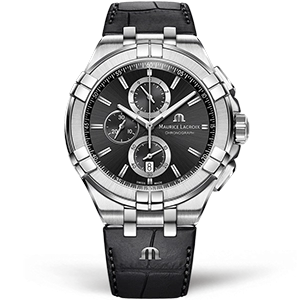 Копия часов Maurice Lacroix Aikon Chronograph 44 AI1018-SS001-330-1