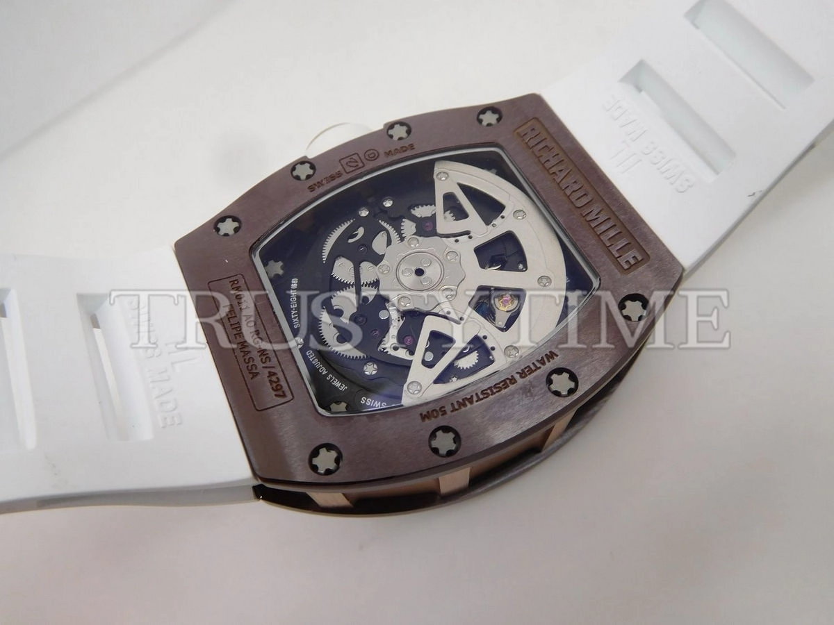 Копия часов Richard Mille RM011-03 Felipe Massa Skeleton
