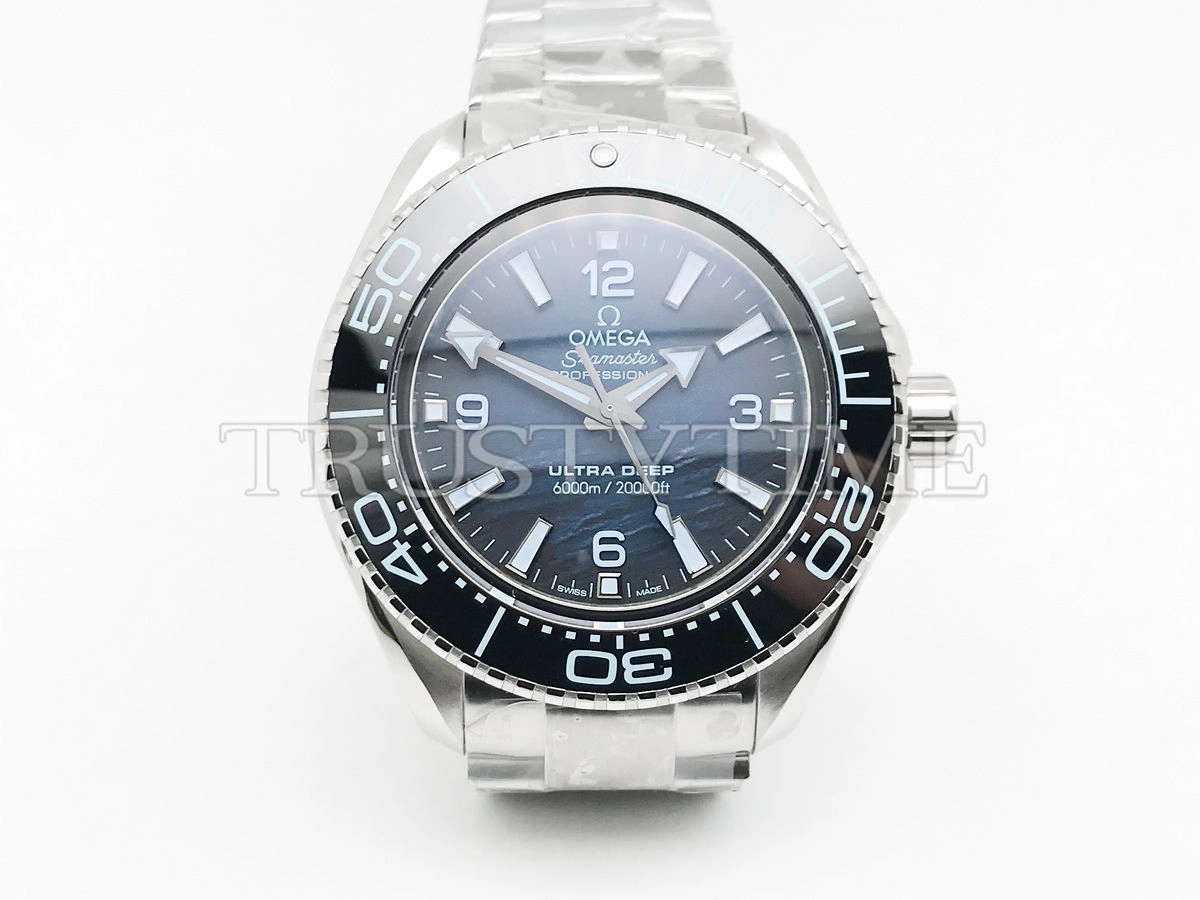 Копия часов Omega Seamaster Planet Ocean 6000m Co‑Axial Master Chronometer 45,5mm 215.30.46.21.03.002