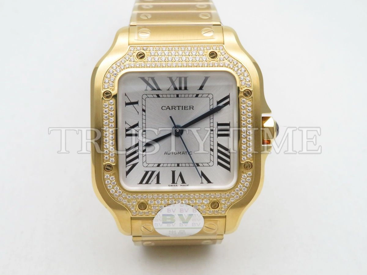Копия часов Cartier Santos De Cartier 35 WJSA0008