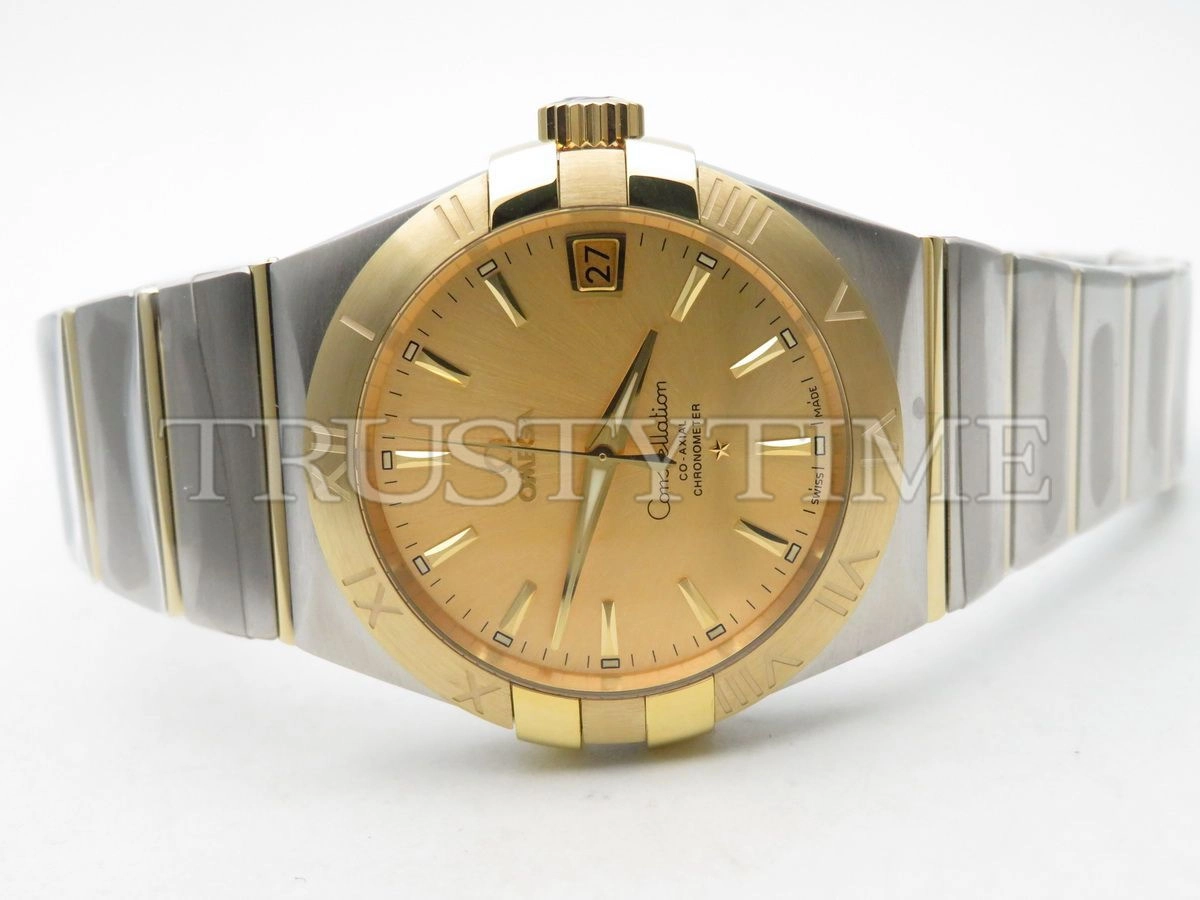 Копия часов Omega Constellation Co-Axial Chronometer 38mm 123.20.38.21.08.001