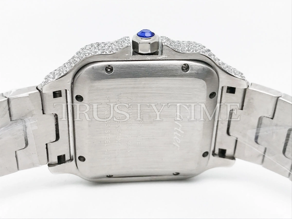 Копия часов Cartier Santos De Cartier 40 WSSA0018 Diamonds Арт. CR-0928