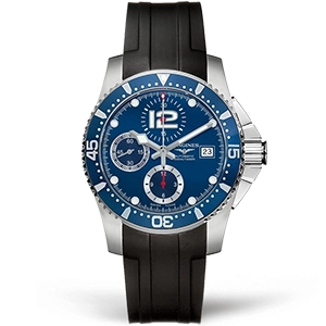 Копия часов Longines Sport Hydroconquest Chronograph 41mm L3.644.4.96.2