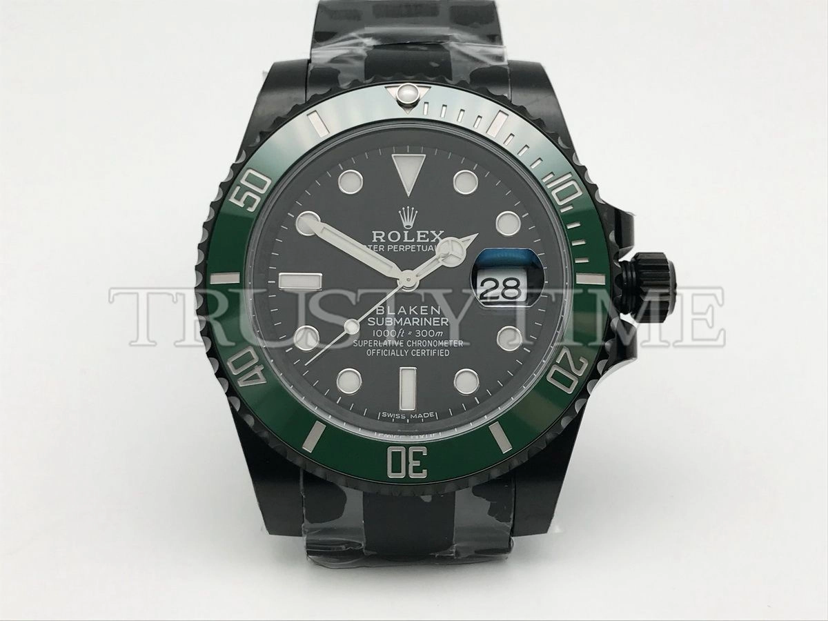 Копия часов Rolex Submariner Blaken 40mm