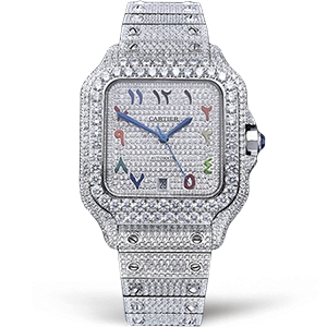 Копия часов Cartier Santos De Cartier 40 WSSA0018 Diamonds Арт. CR-0934