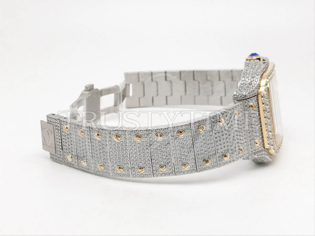 Копия часов Cartier Santos De Cartier 40 W2SA0009 Diamonds Арт. CR-0940