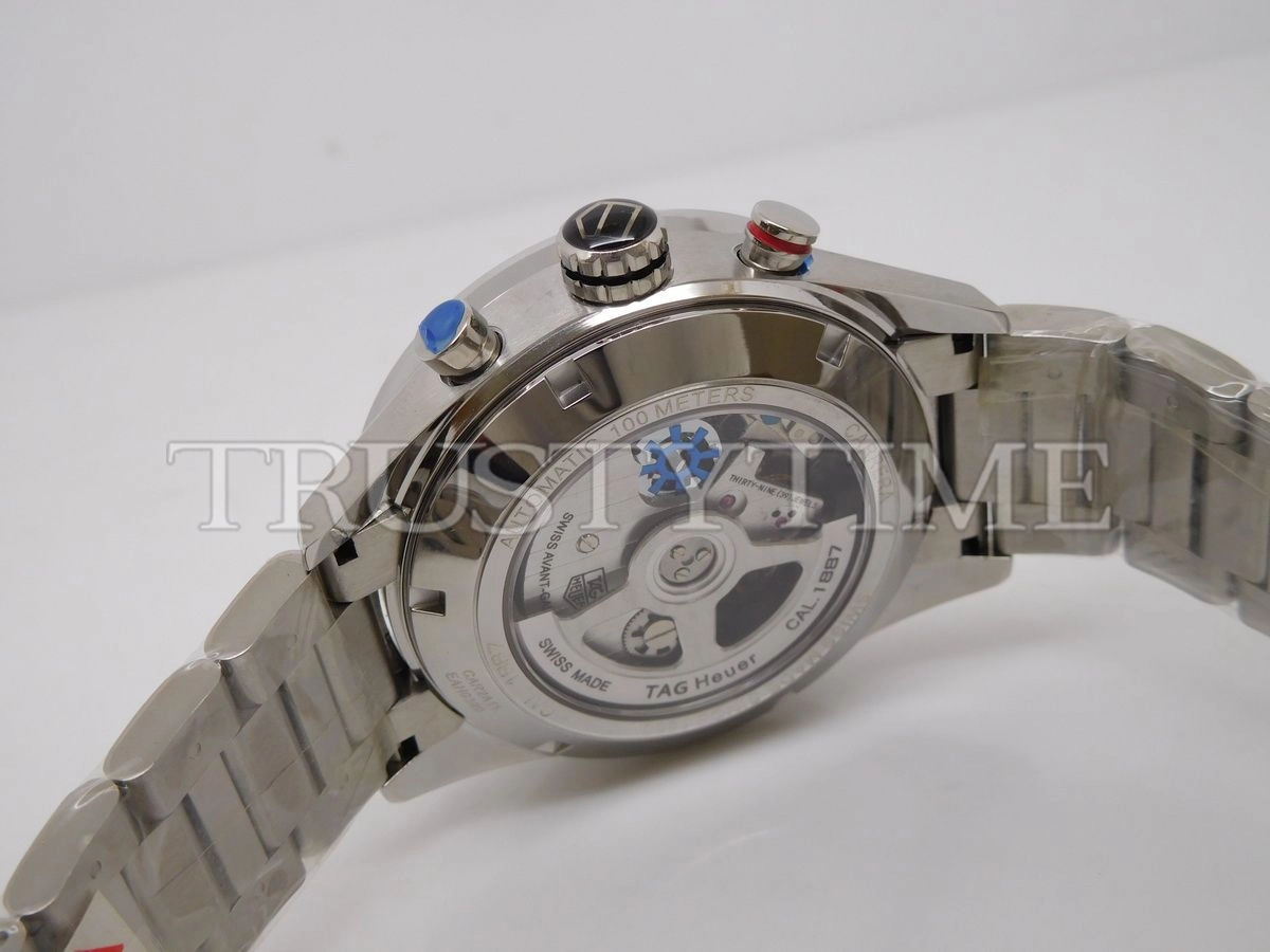Копия часов Tag Heuer Carrera Calibre 1887 43mm CAR2A10.BAO799