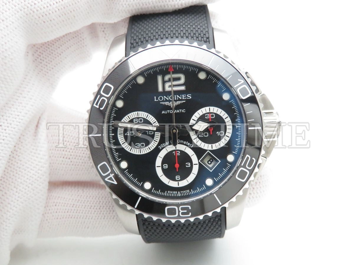 Копия часов Longines Sport Hydroconquest Automatic Chronograph 43mm L3.883.4.56.9