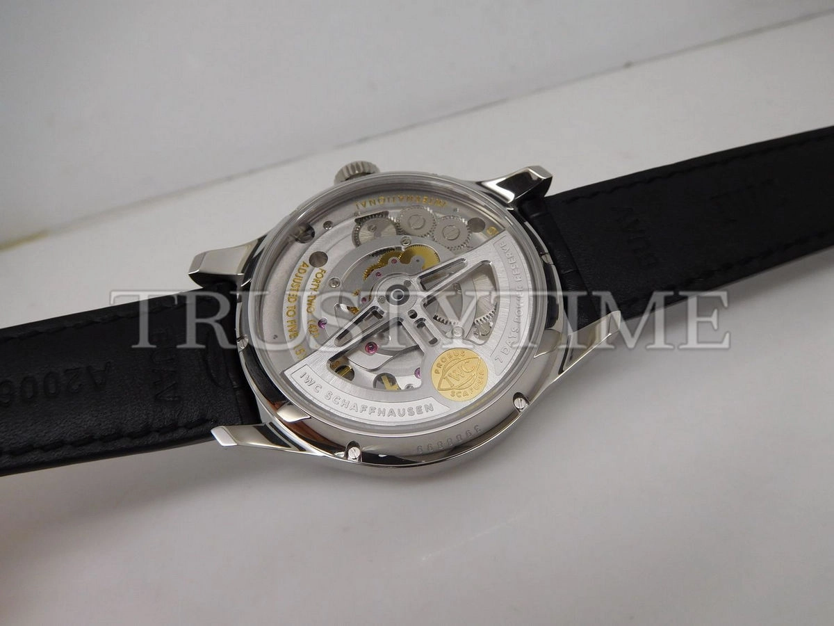 Копия часов IWC Portugieser Tourbillon Hand-Wound Laureus Charity Night Milano 2014 43mm IW546303