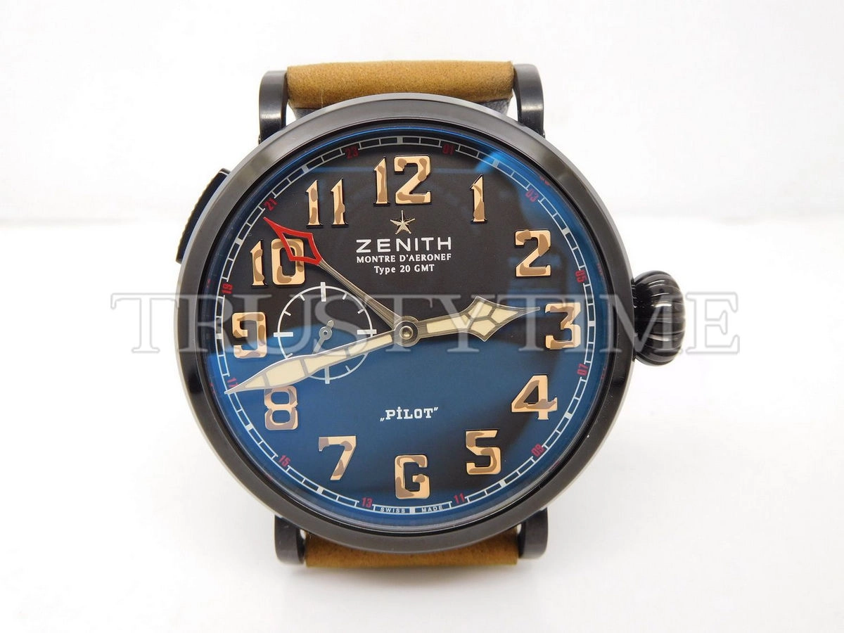 Копия часов Zenith Pilot Type 20 GMT 1903 48mm 96.2431.693/21.C738
