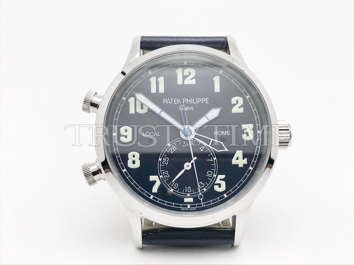 Копия часов Patek Philippe Calatrava Pilot Travel Time 42mm 7234G-001
