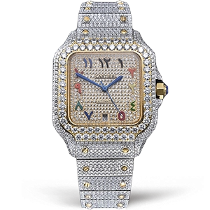 Копия часов Cartier Santos De Cartier 40 W2SA0009 Diamonds Арт. CR-0948