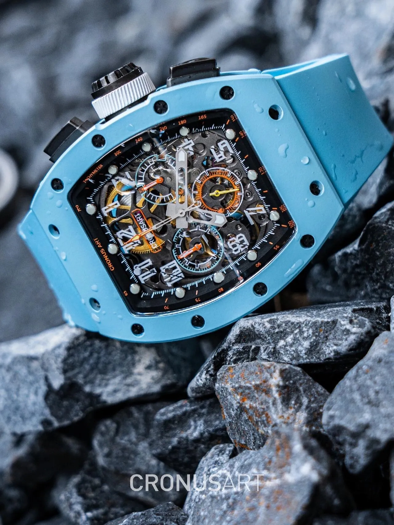 Часы CronusArt Carbon Watch CM09-015