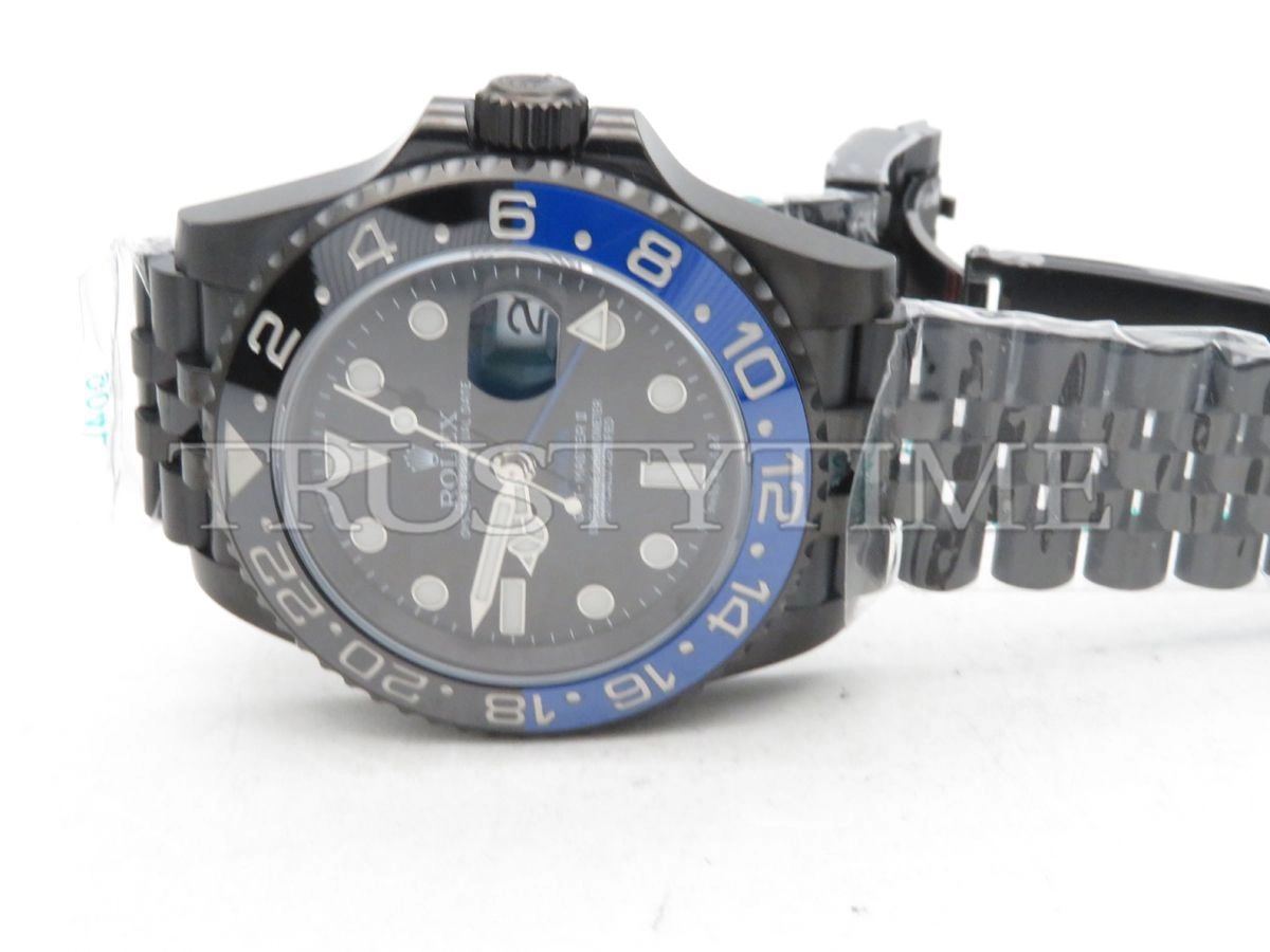 Копия часов Rolex Blaken GMT Master II Batman 126710BLNR