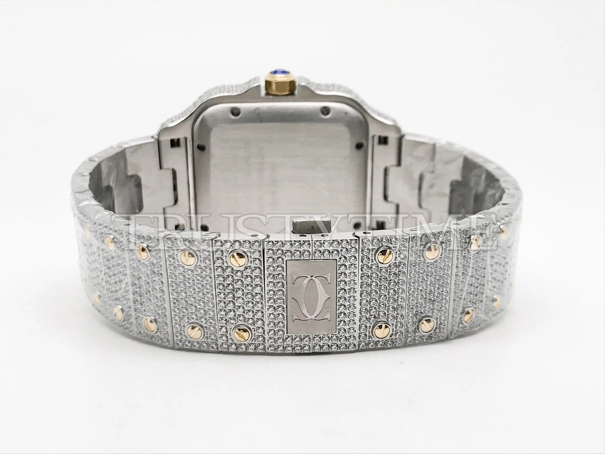 Копия часов Cartier Santos De Cartier 40 W2SA0009 Diamonds Арт. CR-0947