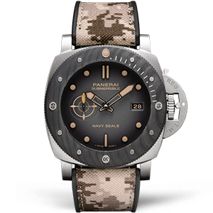 Копия часов Panerai Submersible Navy SEALs Titanio 47mm PAM01669