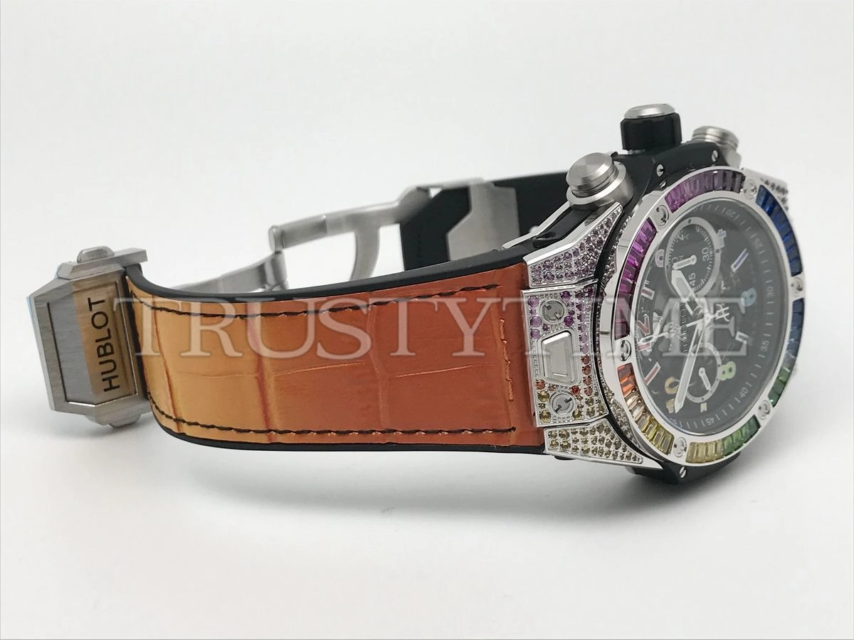 Копия часов Hublot Big Bang Unico Titanium Rainbow 44mm 411.NX.1117.LR.0999