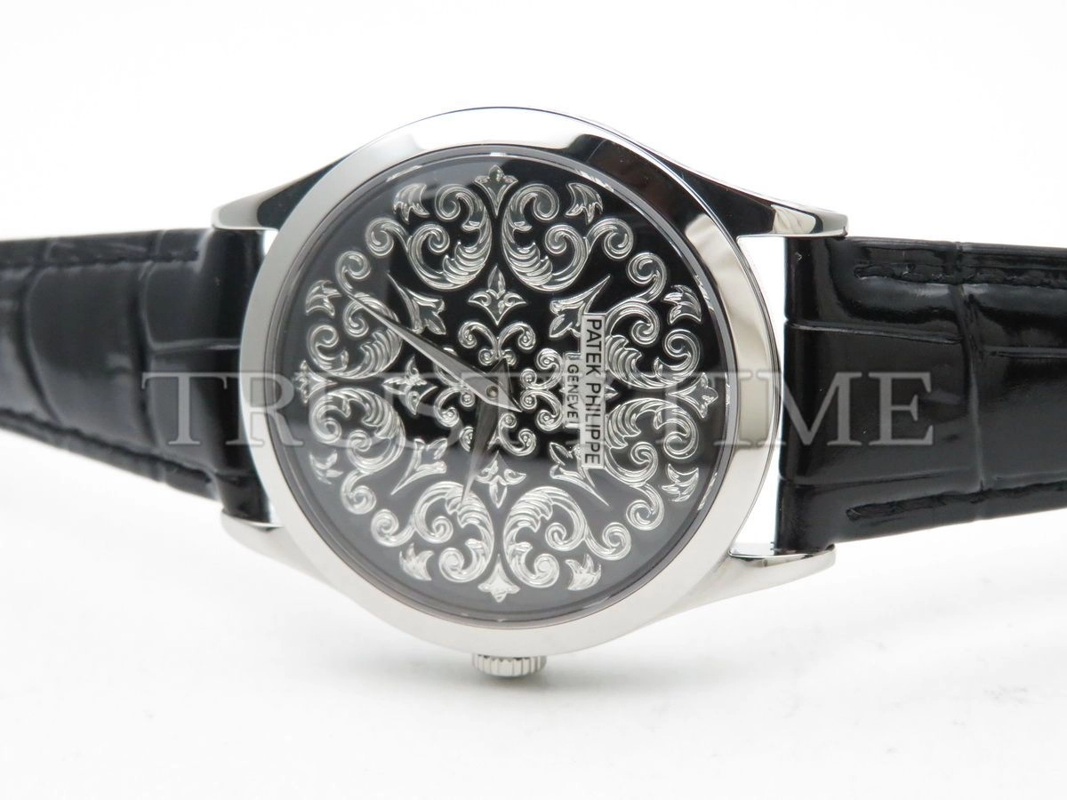 Копия часов Patek Philippe Calatrava Volutes & Arabesques 38mm 5088P-001