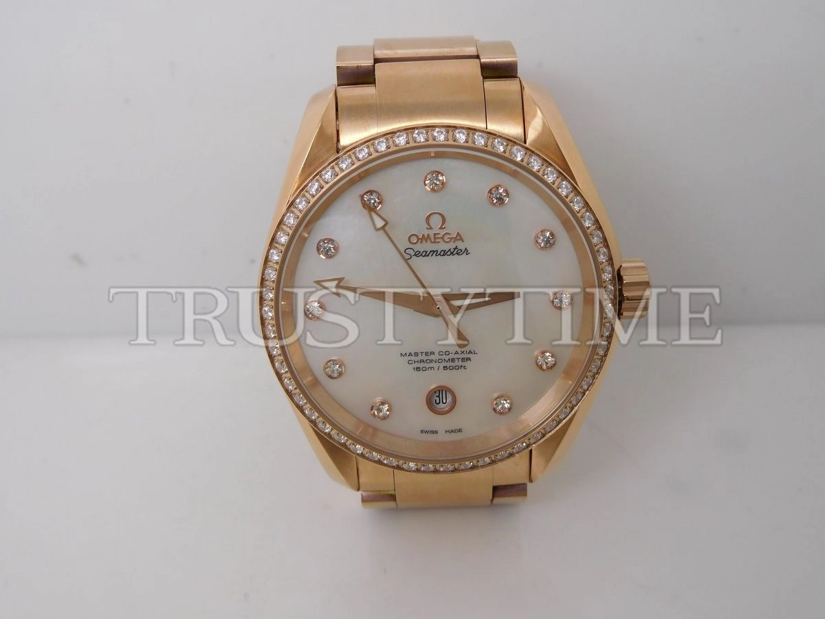 Копия часов Omega Seamaster Aqua Terra 150m Master Co-Axial Ladies 38.5mm 231.55.39.21.55.001