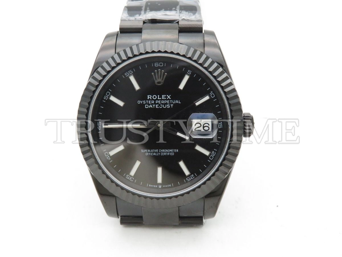 Копия часов Rolex DateJust II 41mm 126300 Black Dial