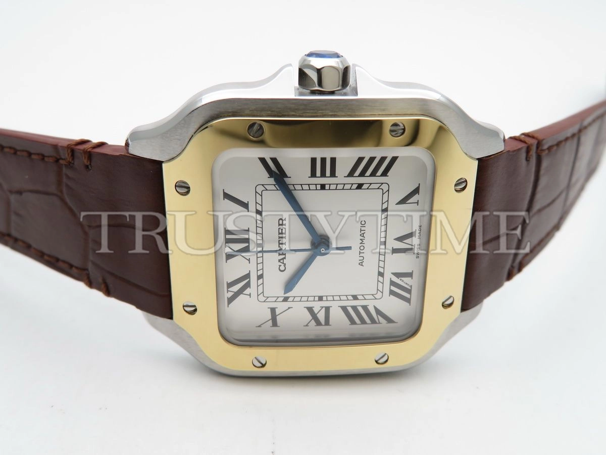 Копия часов Cartier Santos De Cartier 35 W2SA0007