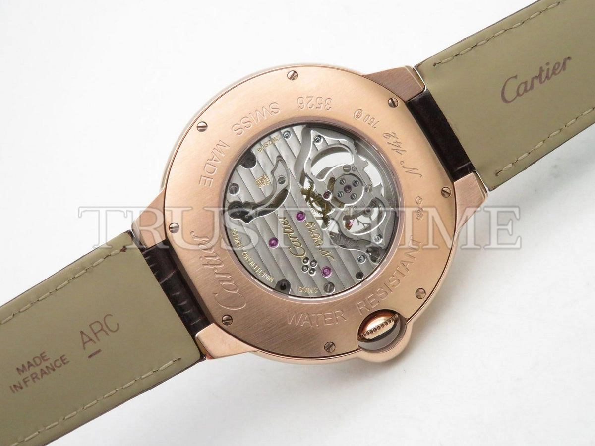 Копия часов Cartier Ballon Bleu Tourbillon 46 W6920001