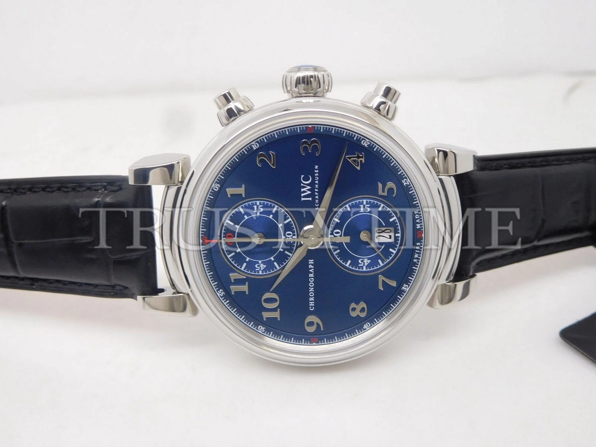 Копия часов IWC Da Vinci Chronograph Edition laureus Sport For Good Foundation 42mm IW393402