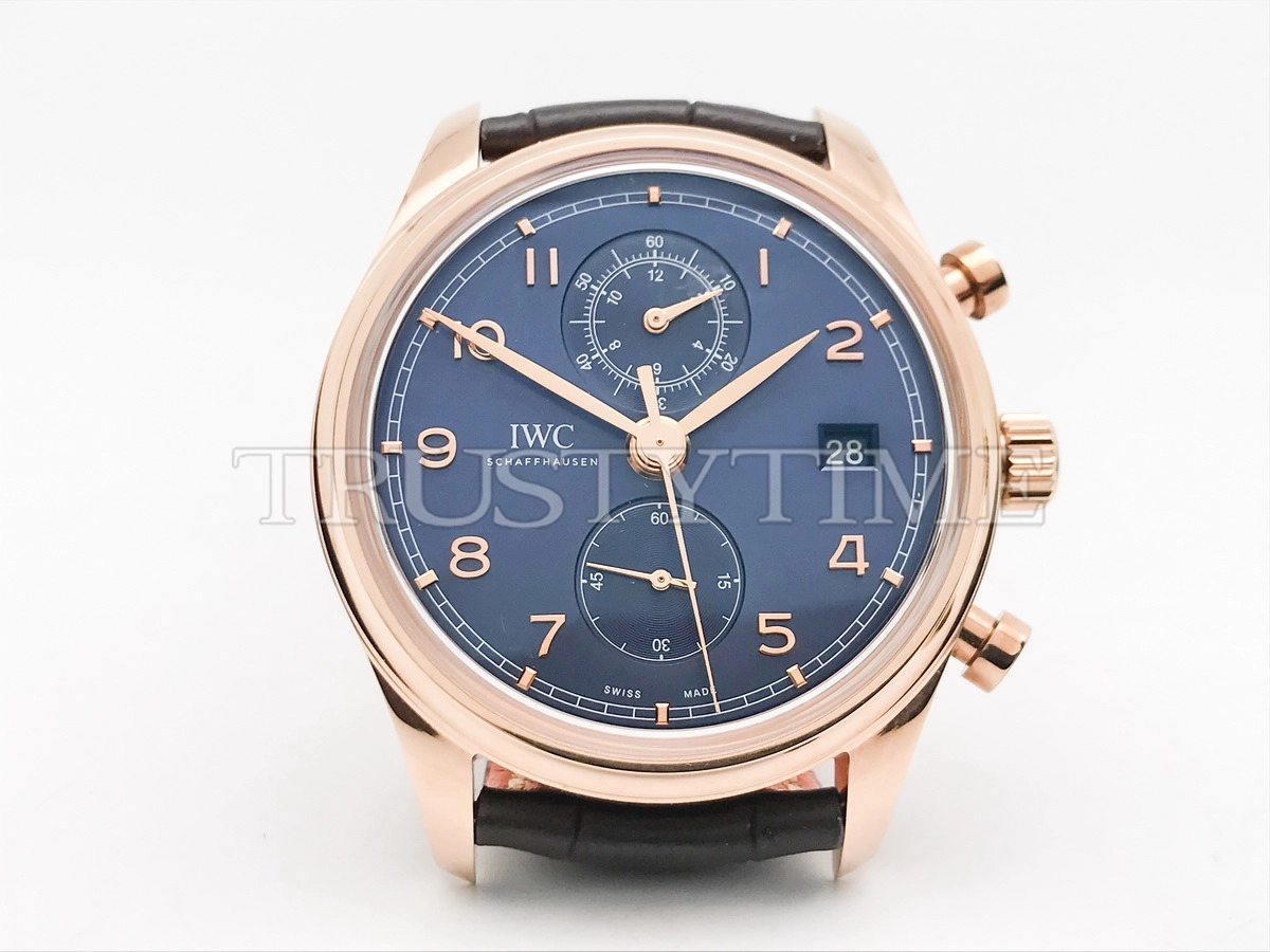 Копия часов IWC Portugieser Chronograph Classic Edition «Bucherer» 42mm IW390305