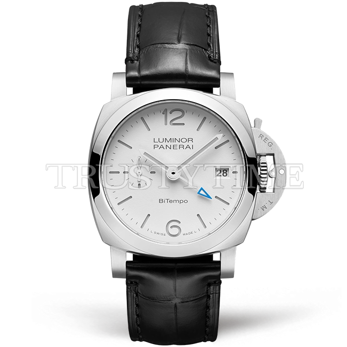 Реплика часов Panerai Luminor Quaranta BiTempo 40mm PAM01367 Automatic Арт.PN-0895 Копия часов Panerai Luminor Quaranta BiTempo 40mm PAM01367 Automatic Арт.PN-0895