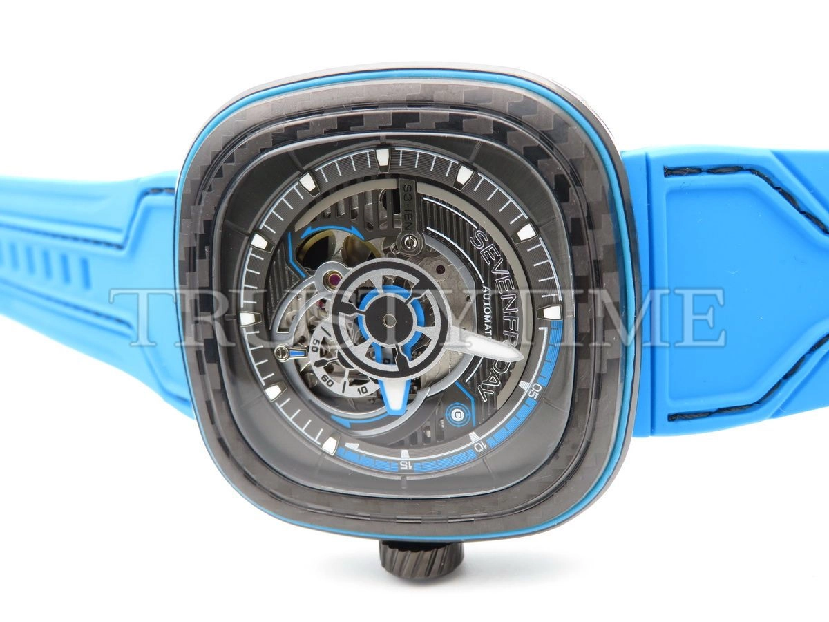 Копия часов SevenFriday S3/02 "CARBON EDITION"