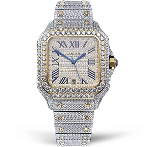 Копия часов Cartier Santos De Cartier 40 W2SA0009 Diamonds Арт. CR-0940