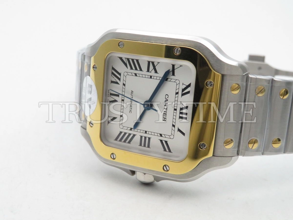 Копия часов Cartier Santos De Cartier 35 W2SA0016
