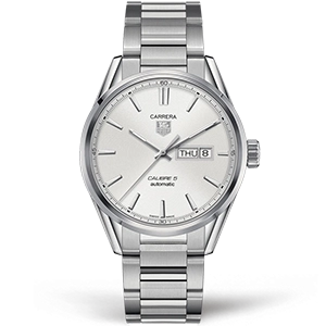 Копия часов Tag Heuer Carrera Calibre 5 Day Date 41mm WAR201B.BA0723