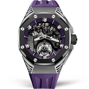Копия часов Audemars Piguet Royal Oak Concept Black Panther Flying Tourbillon 26620IO.OO.D077CA.01