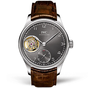 Копия часов IWC Portugieser Tourbillon Hand-Wound Red Gold 43mm IW546301