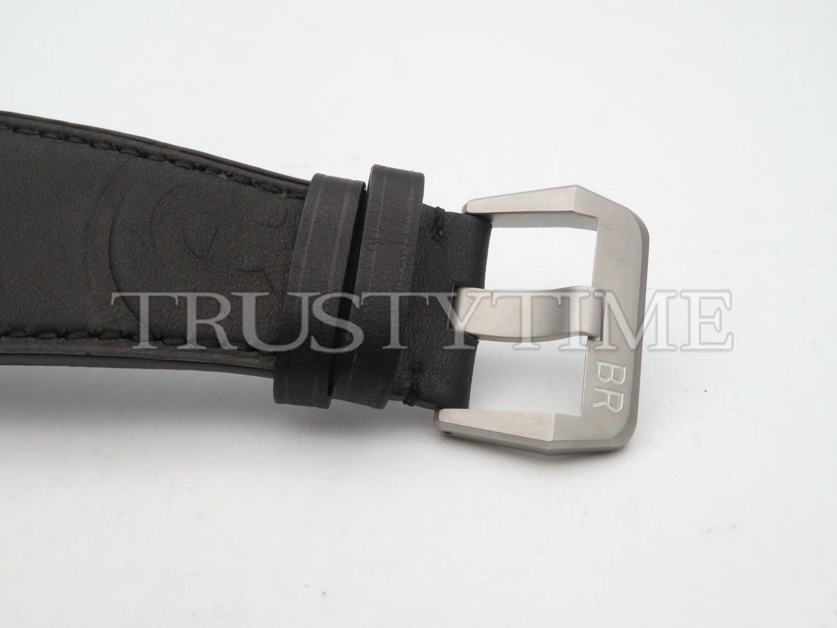 Копия часов Bell & Ross BR 03-94 Black Steel Chronograph BR0394-BLC-ST/SCA