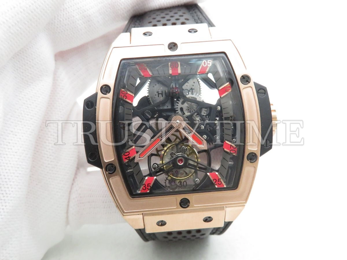 Копия часов Hublot Masterpiece Mp 06 Senna King Gold 906.OX.0123.VR.AES13