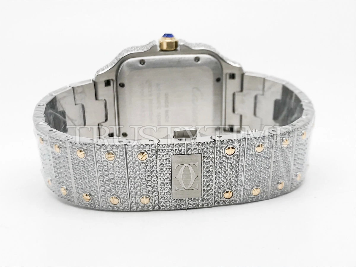 Копия часов Cartier Santos De Cartier 40 W2SA0009 Diamonds Арт. CR-0935