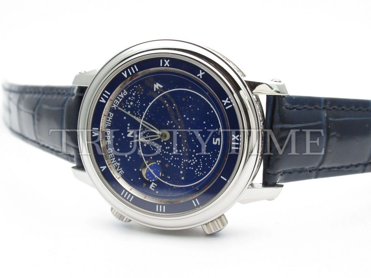 Копия часов Patek Philippe Grand Complications Celestial Sky Moon 43mm 5102G-001